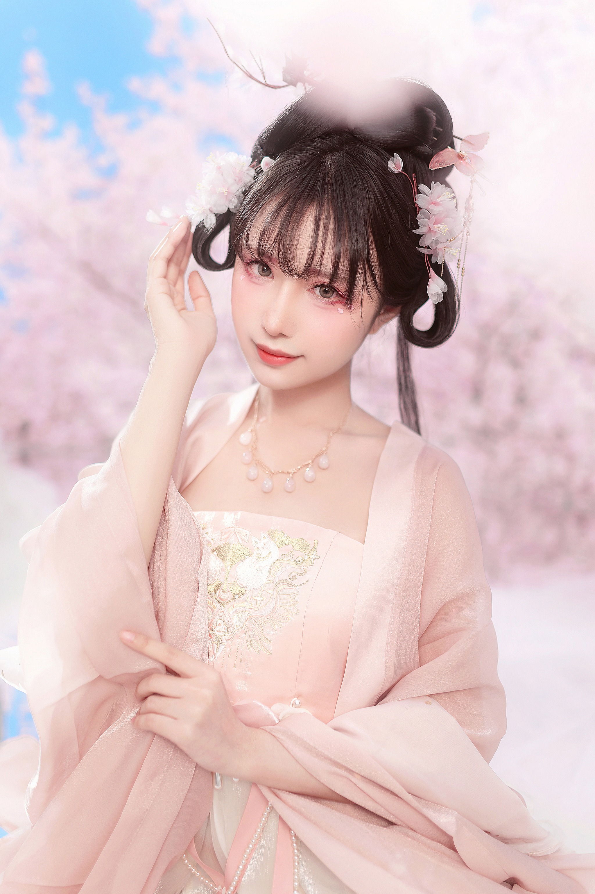 图片[1]-Shika小鹿鹿 – NO.103 桃之夭夭[13P]-XikXak